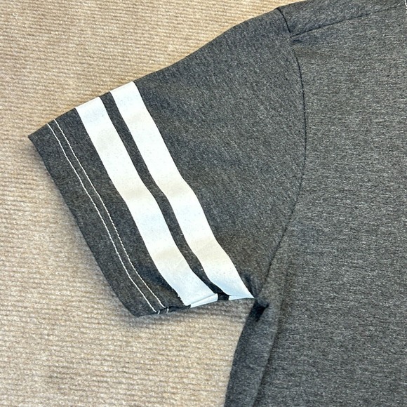 Naruto Team 7 Baseball Jersey Men's Medium Gray Button Up Ripple Junction 2007 - Picture 4 of 10